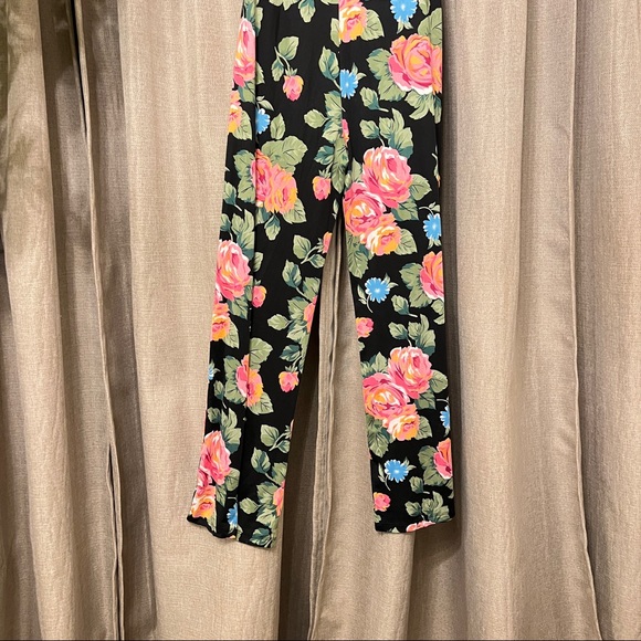 Floral Drawstring Jumpsuit - Picture 3 of 7